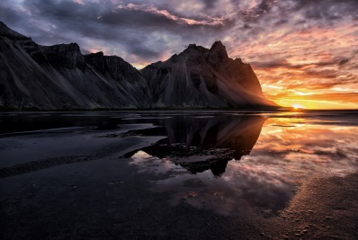 n02_901_Wolfgang-Kurz_Natur_Islnndischer-Sonnenaufgang